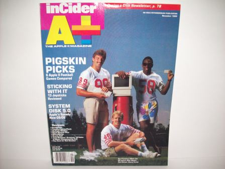 A+ inCider Magazine -  83 - 1989 Nov